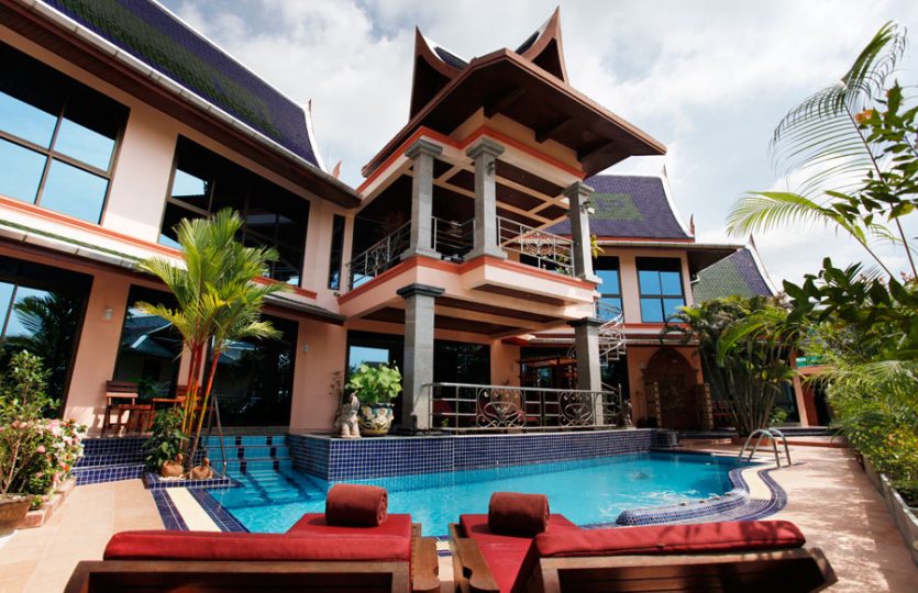 KAT05 Luxury Thai Style Villa Sea View Kata Phuket
