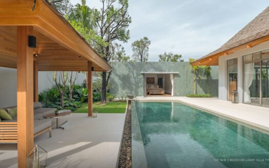 Phuket luxury modern tropical villa for sale in Thalang area