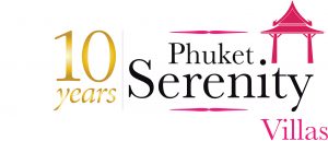 Phuket Serenity Villas 10 years logo 