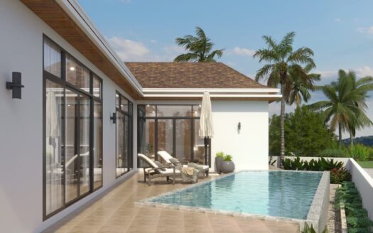 two bedroom pool villa for sale Chalong Phuket