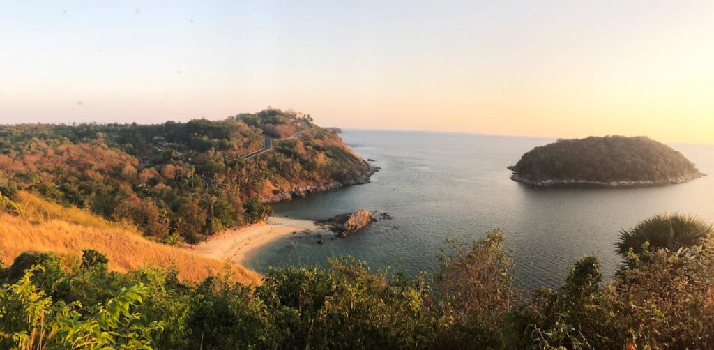 La plage de Yanui à Phuket 